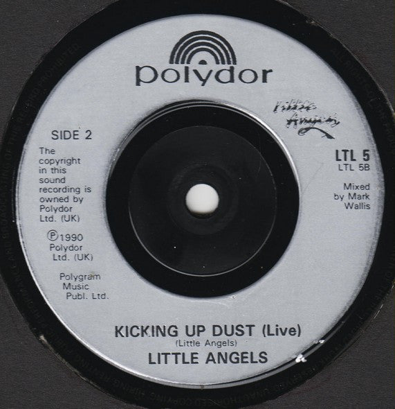 Little Angels : Kicking Up Dust (7", Single)