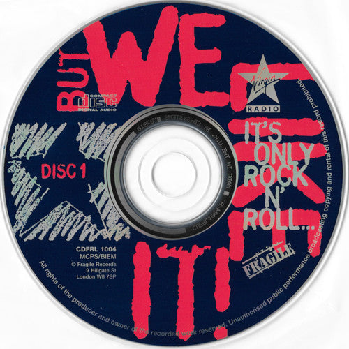 Various : It's Only Rock 'N' Roll... But We Like It! - Virgin Radio Vol 1. (2xCD, Comp)