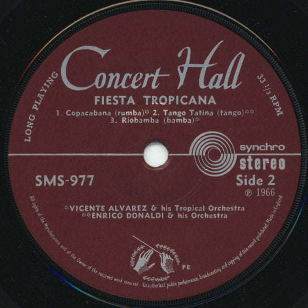 Various : Fiesta Tropicana - Dances From South America (7", EP)