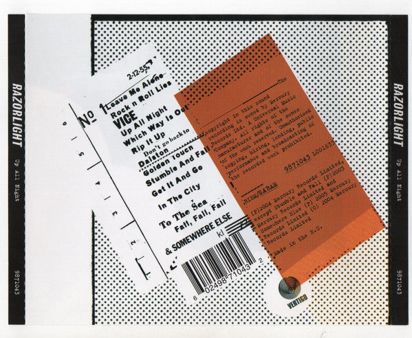 Razorlight : Up All Night (CD, Album, RE, S/Edition)