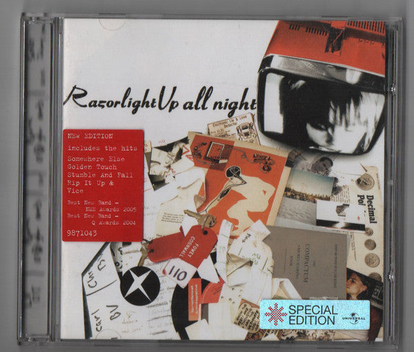 Razorlight : Up All Night (CD, Album, RE, S/Edition)