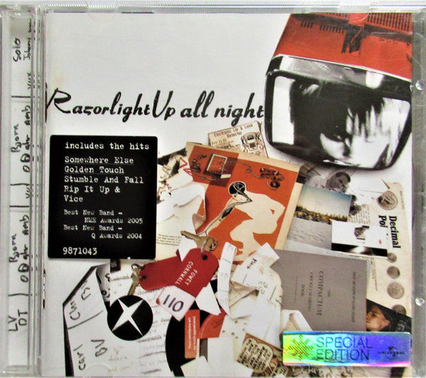 Razorlight : Up All Night (CD, Album, RE, S/Edition)