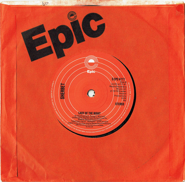 Sherbet : If I Had My Way (7", Single)