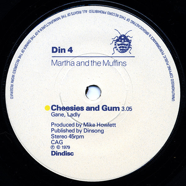 Martha And The Muffins : Insect Love (7", Single)