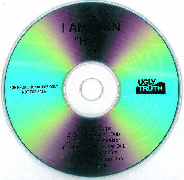 I Am Finn : 'Hard' Mixes (CDr, Single, Promo)