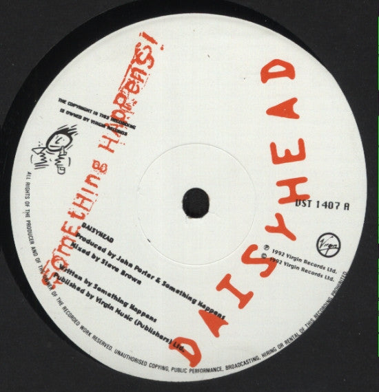 Something Happens!* : Daisyhead (12", Single)