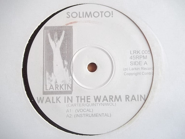 Solimoto! : Walk In The Warm Rain (12")