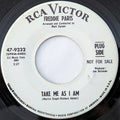 Fred Parris : Take Me As I Am (7", Single, Promo)