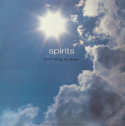 Spirits : Don't Bring Me Down (2x12", Advance, Promo)