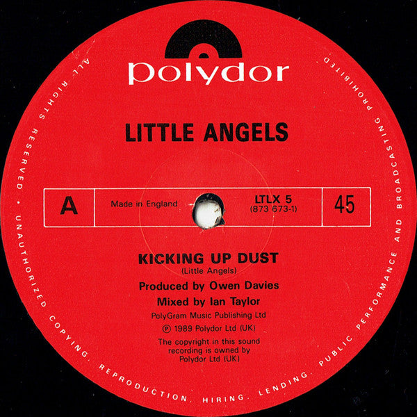 Little Angels : Kicking Up Dust (12", Single)