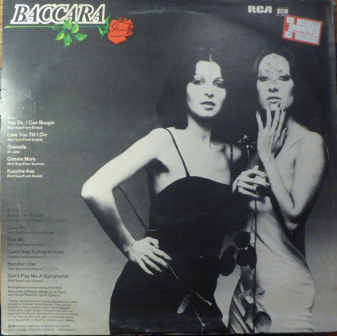 Baccara : Baccara (LP, Album)