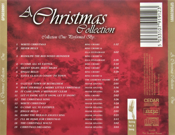 Bing Crosby, Ella Fitzgerald, Frank Sinatra, The Andrews Sisters : A Christmas Collection (Collection One) (CD, Comp)