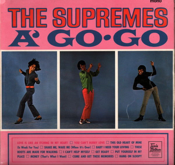 The Supremes : A' Go-Go (LP, Album, Mono)