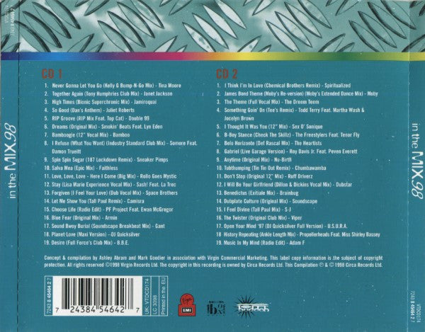 Various : In The Mix 98 (2xCD, Mixed)