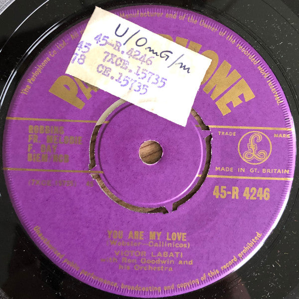 Victor Labati  With Ron Godwin & His Orchestra : You Are My Love / Piccola Marina (7")