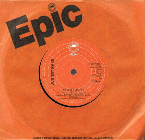 Johnny Nash : Birds Of A Feather (7", Single)