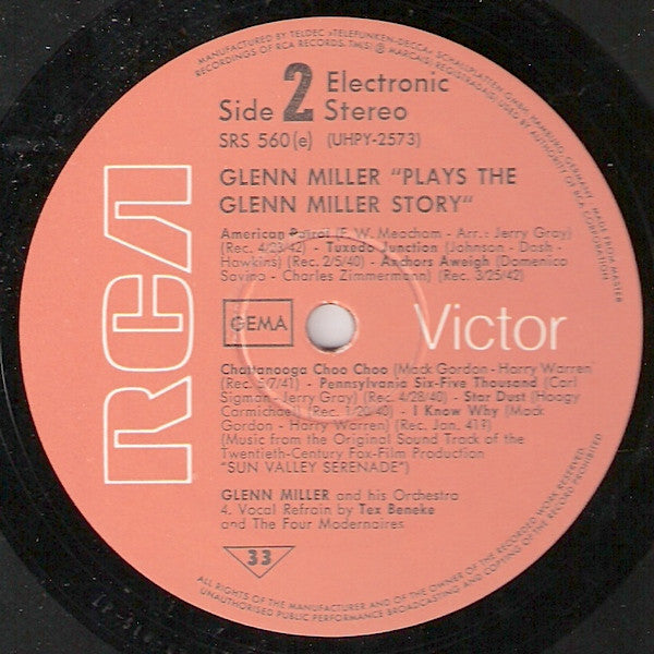 Glenn Miller And His Orchestra : Glenn Miller Story (LP, Comp, Gat)
