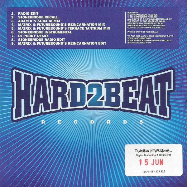 Lazee Feat. Neverstore : Hold On (CD, Single, Promo, Car)