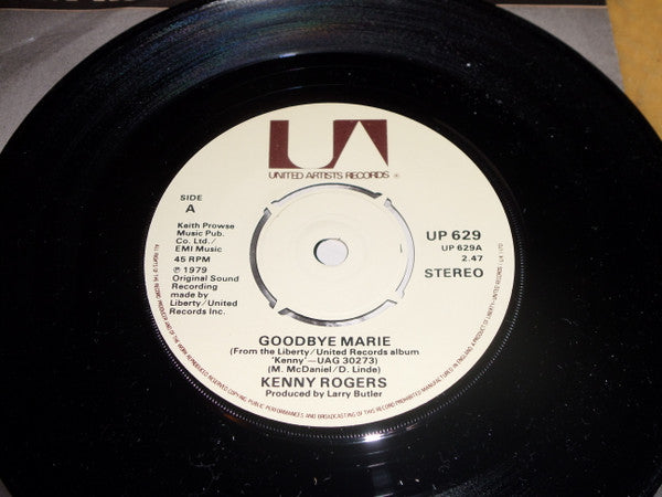 Kenny Rogers : Goodbye Marie (7")