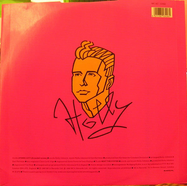 Holly Johnson : Atomic City (12", Single)