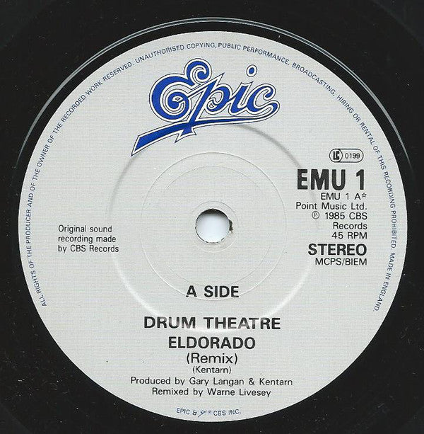 Drum Theatre : Eldorado (7")