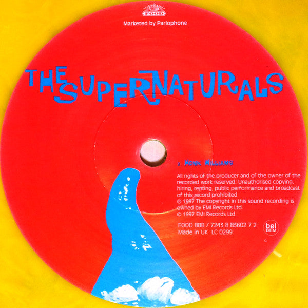 The Supernaturals : The Day Before Yesterday's Man (7", Single, Ltd, Yel)