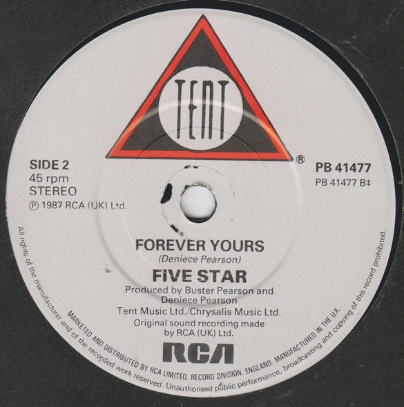 Five Star : Whenever You're Ready (7", Single)