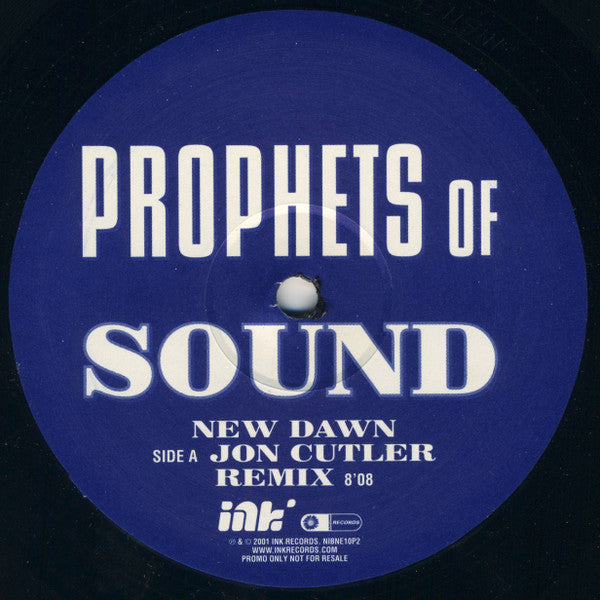 Prophets Of Sound : New Dawn (12", Promo)