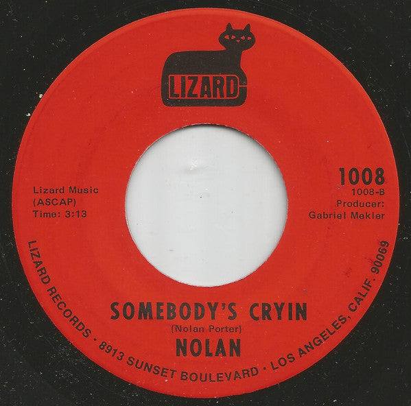 Nolan Porter : I Like What You Give / Somebody's Cryin' (7", Single)