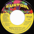 Leroy Hutson : Never Know What You Can Do (Give It A Try) / In The Mood (7", Single)