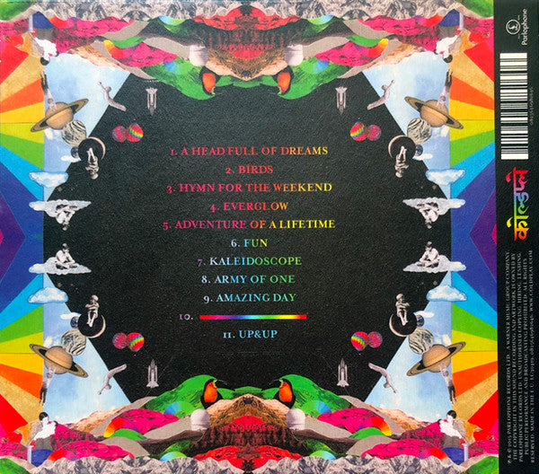 Coldplay : A Head Full Of Dreams (CD, Album, RP)
