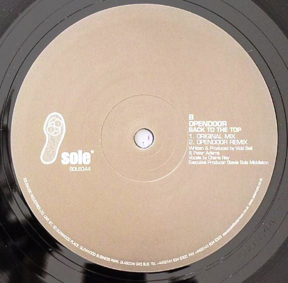 Open Door : Back To The Top (12")