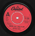 Natalie Cole : Someone That I Used To Love (7")