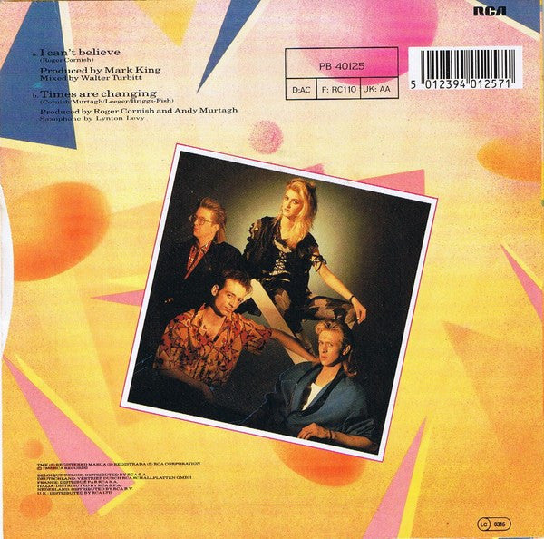 The Nightcatchers : I Can't Believe (7", Single)