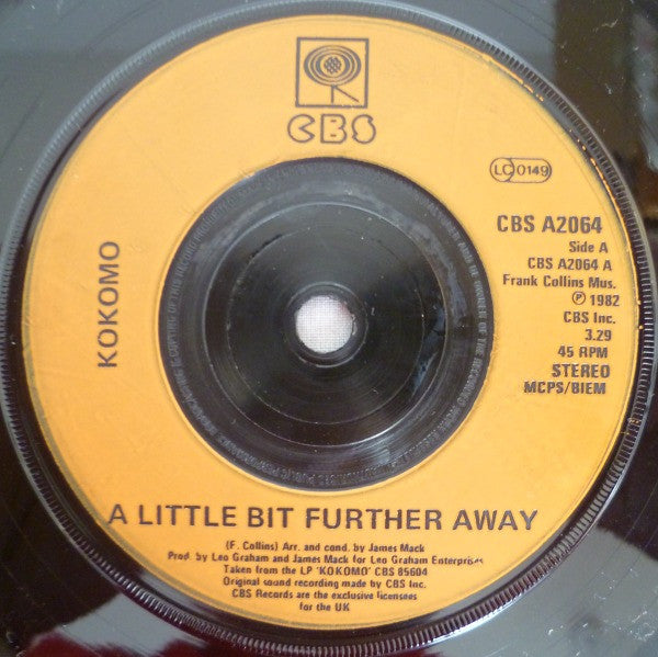 Kokomo : A Little Bit Further Away (7", Single)