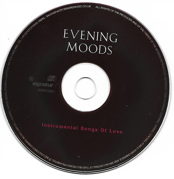 Unknown Artist : Evening Moods (Instrumental Songs Of Love) (CD, Comp)