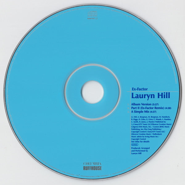 Lauryn Hill : Ex-Factor (CD, Single)