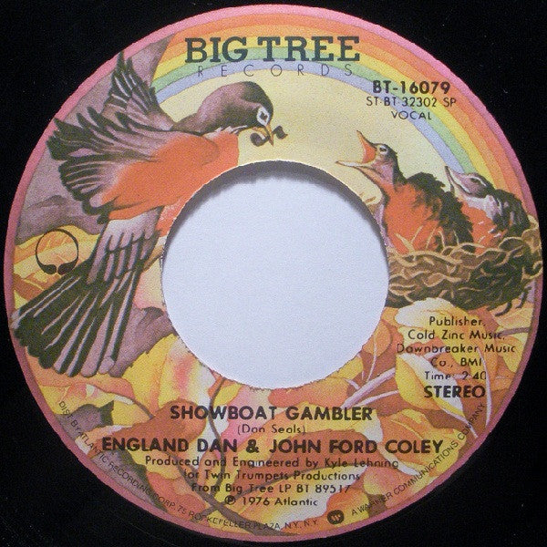 England Dan & John Ford Coley : Nights Are Forever Without You (7", Spe)