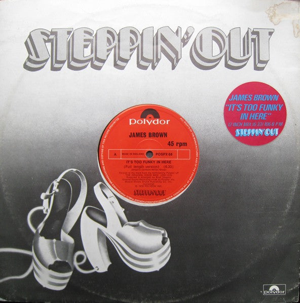 James Brown : It's Too Funky In Here (12")