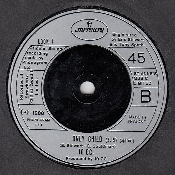 10cc : One-Two-Five (7", Single)