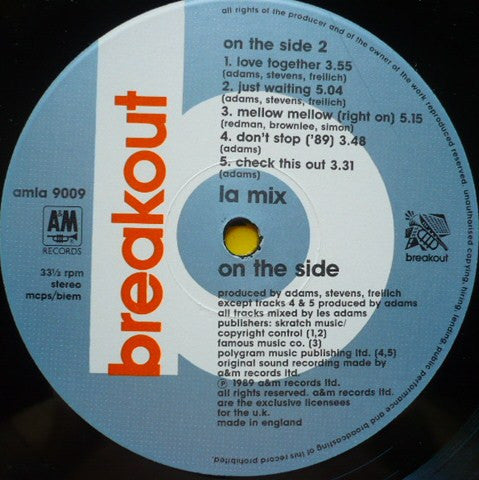 L.A. Mix : On The Side (LP + 12", Ltd)