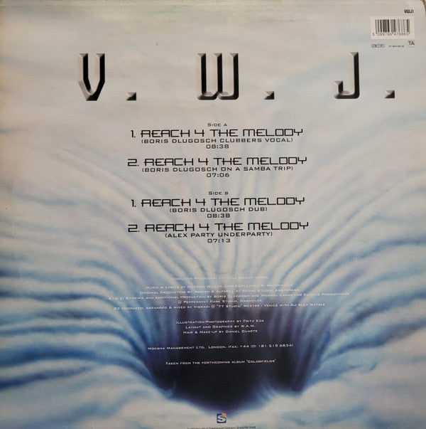 Victoria Wilson-James : Reach 4 The Melody (12")