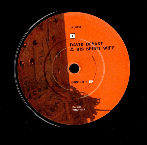 David Devant And His Spirit Wife : Ginger EP (7", EP, Ltd, Num, Bla)