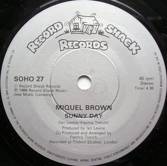 Miquel Brown : Black Leather (7", Single)