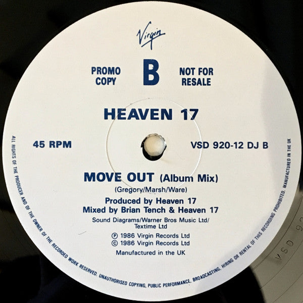 Heaven 17 : Double Trouble (2x12", Promo)
