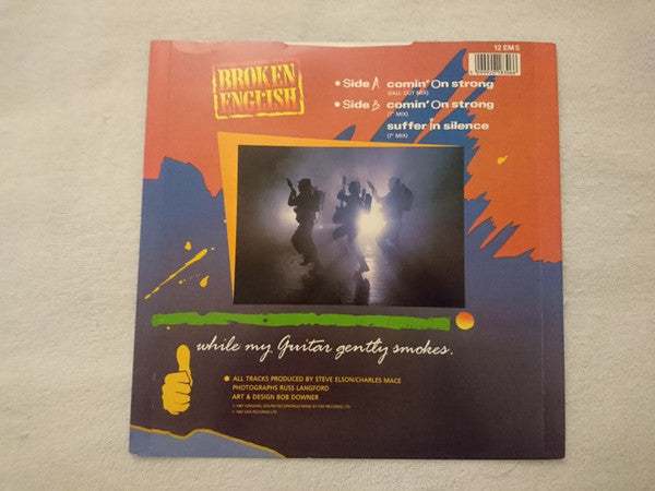 Broken English : Comin' On Strong (12")