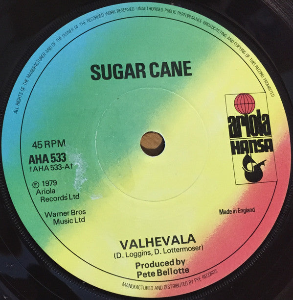 Sugar Cane : Valhevala (7")