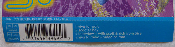Lolly (2) : Viva La Radio (CD, Single)