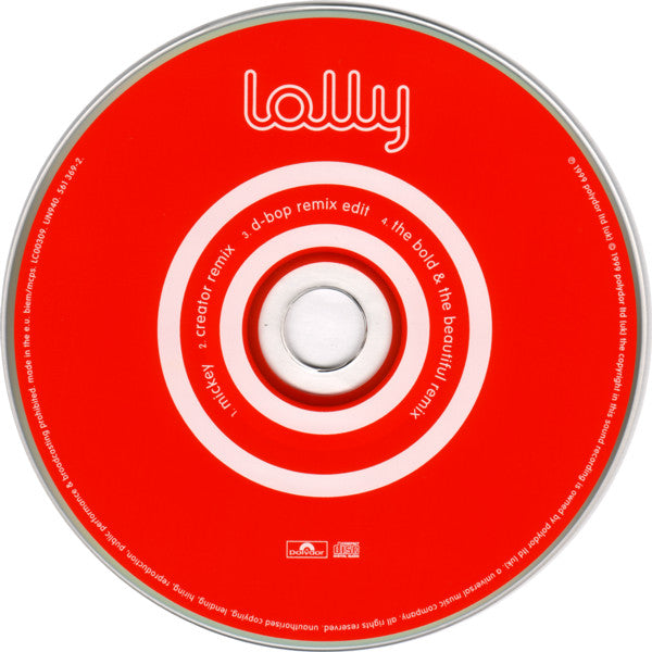 Lolly (2) : Mickey - The Mixes (CD, Single)