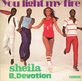 Sheila & B. Devotion : You Light My Fire (7", Single, Red)